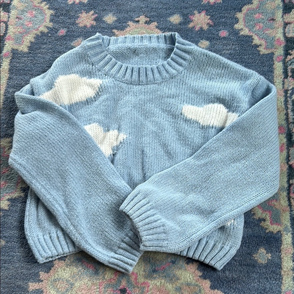 Blue Cloud Sweater